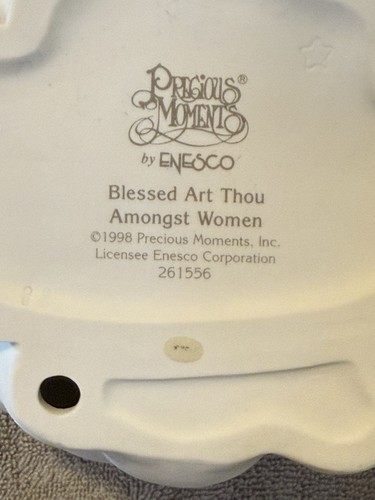 Precious Moments Blessed Art Thou Amongst Women Figurine 10 Inch Mary and Child - Picture 9 of 9