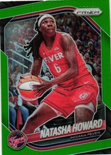 2025 Panini Prizm WNBA #54 Natasha Howard Green Prizms
