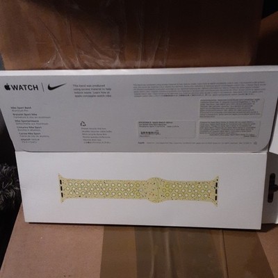 Apple Watch Nike Sport Band Strap 46mm Volt Splash Fluoroelastomer M/L
