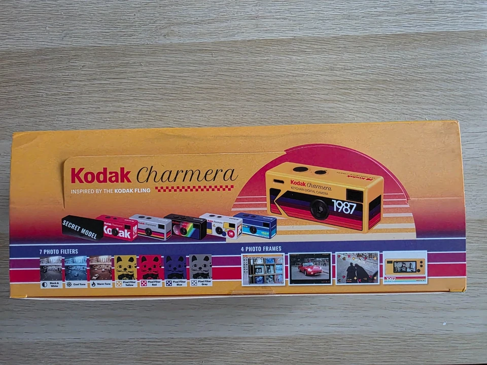 Kodak Charmera Keychain Digital Camera Collectable Blind Box SEALED CASE - Image 3 of 3