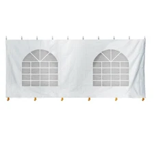 8x20 Standard Window Sidewall for Canopy Event Tent Waterproof 14 oz Vinyl Used