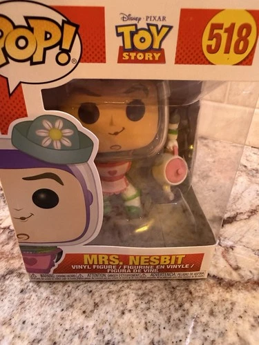 VAULTED Mrs. Nesbit (Buzz Lightyear) Funko Pop #518 Toy Story Disney Pixar Movie