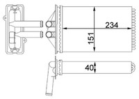 Mahle WäRmetauscher Innenraumheizung AH 92 000S FüR Porsche 911 997 996 Boxster