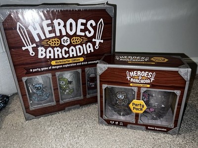 Brand New Never Opened Heroes Of Barcadia Sealed Kickstarter Edition + Expansion