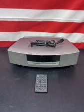 Bose Wave Music System III CD Player Radio w/Remote Silver TESTED 