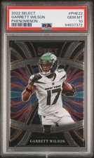 2022 Panini Select Phenomenon #PHE22 Garrett Wilson Phenomenon PSA 10