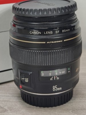 Canon EF 85mm f/1.8 USM Len Ultrasonic With Box Working Authentic