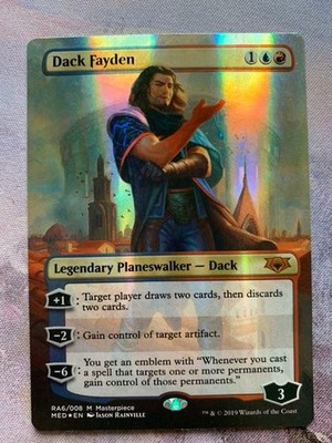 Dack Fayden Foil Trading Card Magic the Gathering EDH Commander Legacy Modern