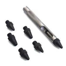 Leather Punch Set Leatherworking Hole Hobby Craft Art Design Tools 7Pcs