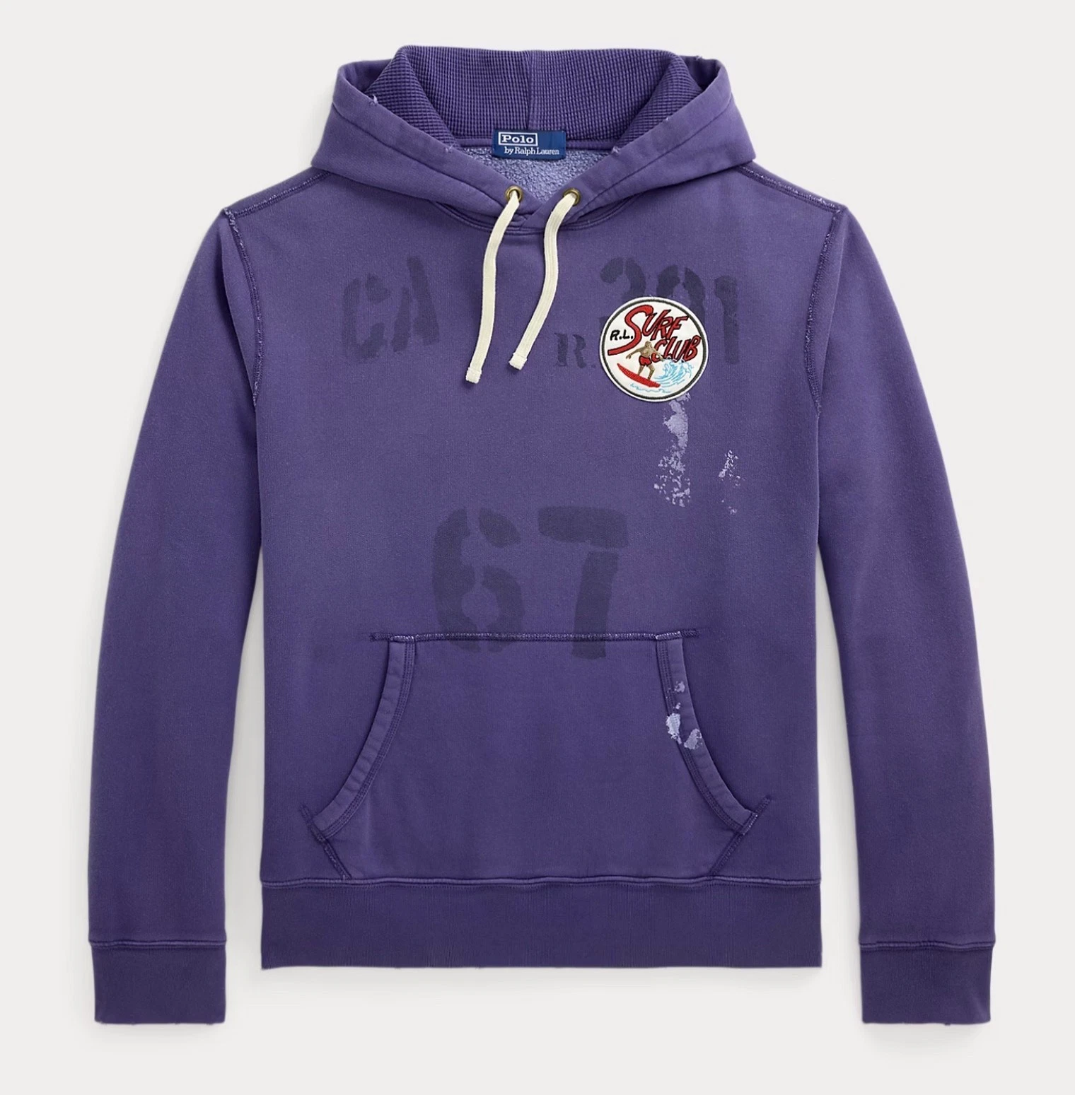 Polo Ralph Lauren Purple SURF CLUB PATCH Vintage Fit Fleece Hoodie Sweatshirt
Opens in a new window 