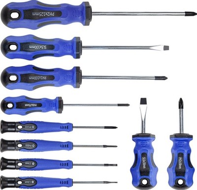 Magnetic Screwdrivers Set Portable Multifunction Professional Cushion Grip Hand