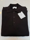 Colhays Wool father's polo shirt in Dark Brown - (46) XX-Large - XXL - BNWT