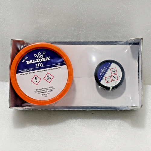 Kit De Réparation Belzona 1111 Super Metal – Composite Base Et Durcisseur, 1 Kg, Livraison Gratuite