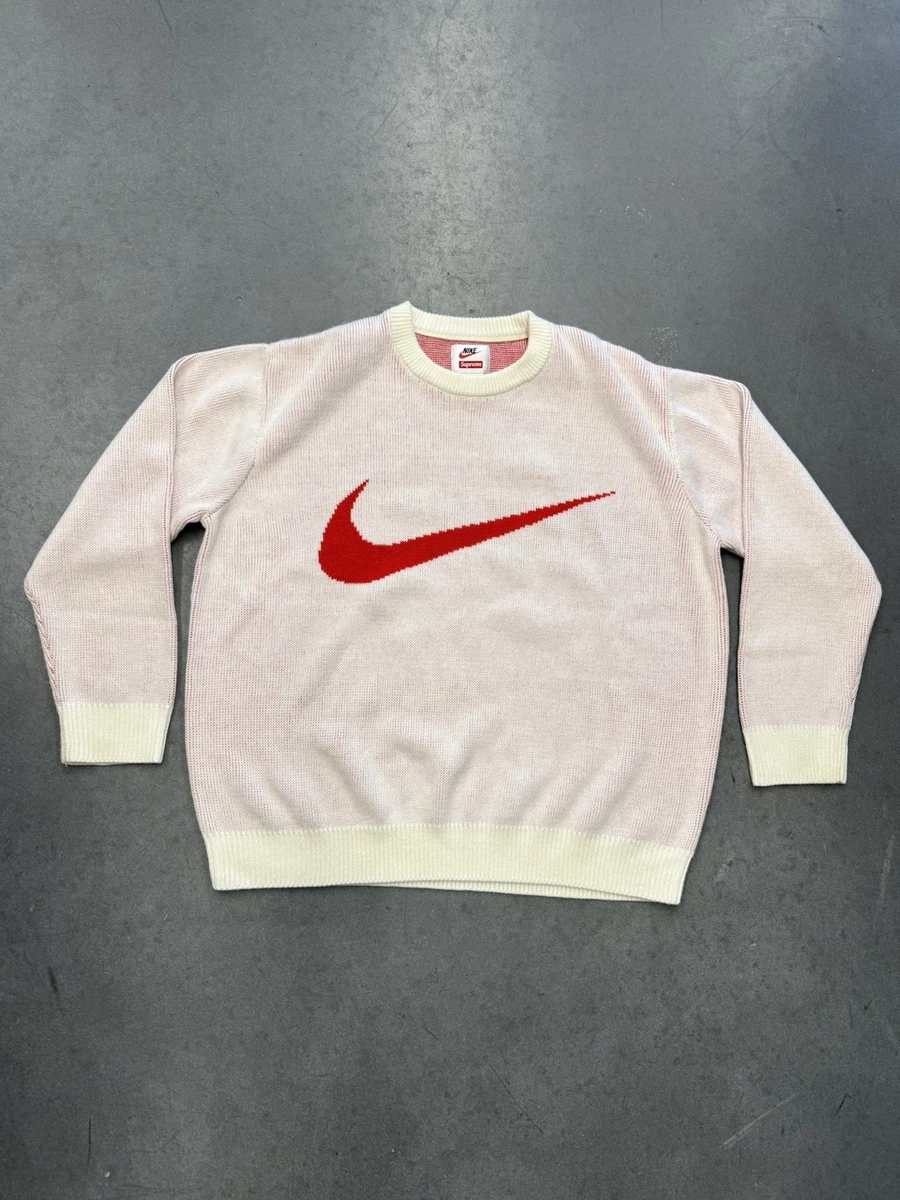 SS19 Supreme Nike Swoosh Sweater | eBay