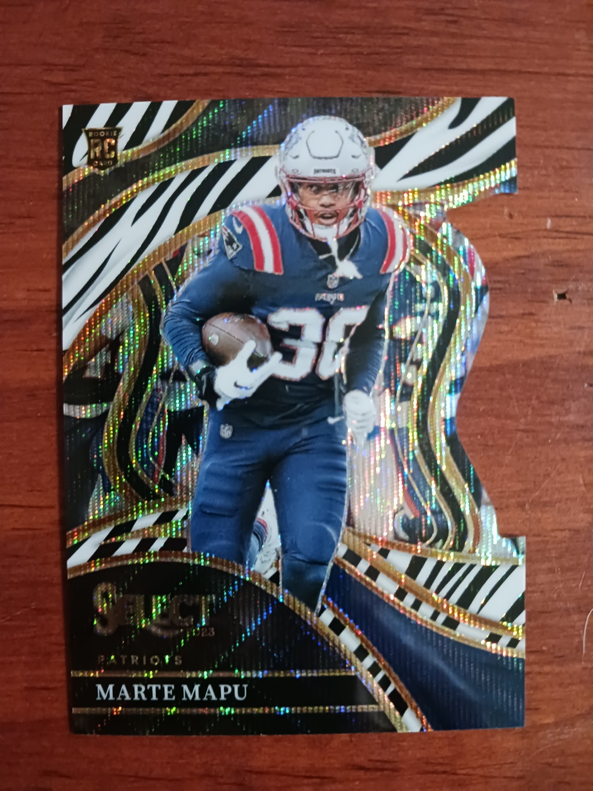 Marte Mapu Panini Select #236 Zebra Prizm