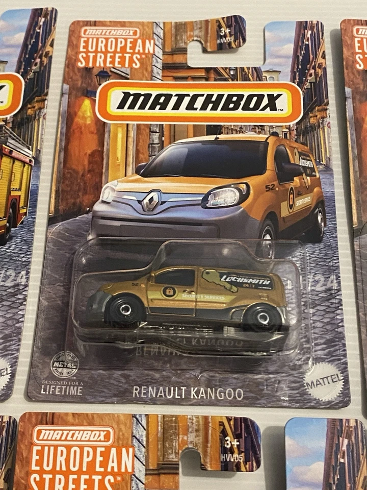 Matchbox 1/64 🇨🇵 European Street 2024 serie set 6/6 Kangoo,jeep,Citroën,bmw - Photo 3/4