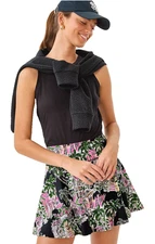 NWT LILLY PULITZER SIZE MEDIUM BARCELONA SKORT *ONYX* PB ANNIVERSARY TOILE