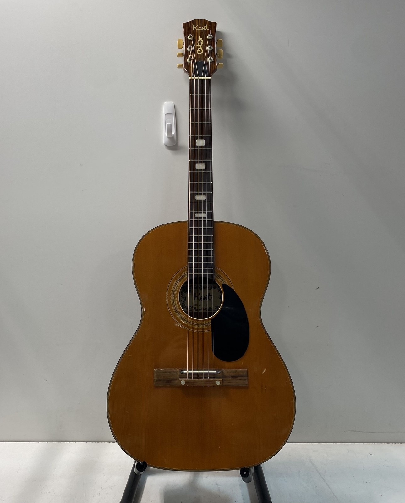 Kent F-6 Vintage Made in Japan 6-String Acoustic Folk Guitar Natural Finish