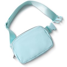 Belt Bag Fanny Pack Crossbody Bags for Women Men, Everywhere Belt Icing Blue