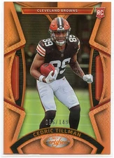 Panini 23 Certified Football Cedric Tillman /149 Orange Rookie 103 Browns NM