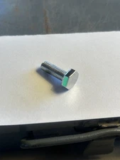 Chrome Plated Hex Head Cap Bolts / Screw Fine Thread 1/4" - 28 x 7/8"