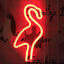 thumbnail 91  - Colorful LED Neon Sign Light Wall Hanging Night Lamp For Bar Home Party Decor