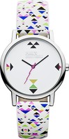 Paul's Boutique Women's Quartz Watch With White Dial Analogue Display And Paul's Boutique Women's Quartz Watch With White Dial Analogue Display And