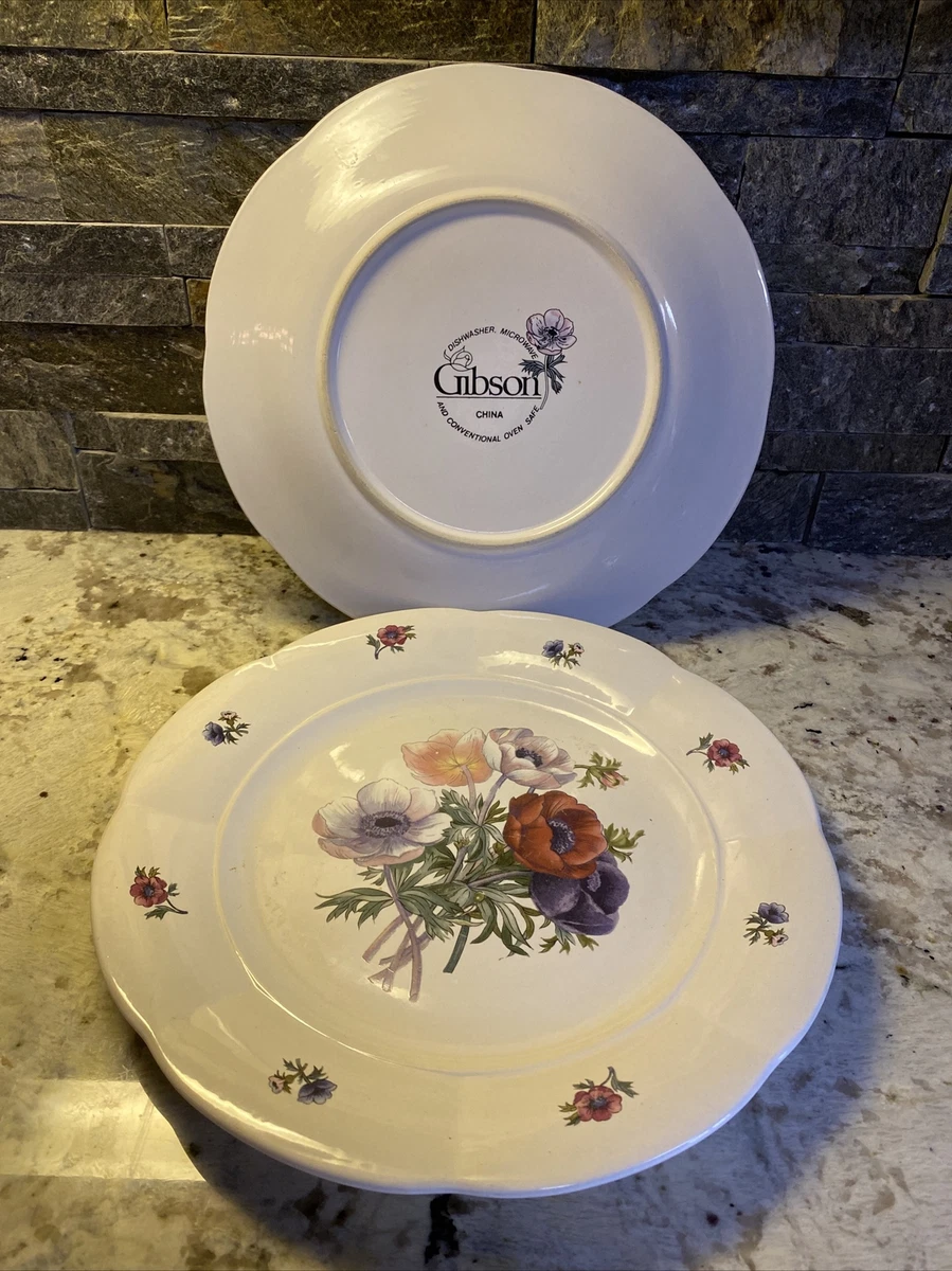 Gibson dinnerware patterns discontinued cheap