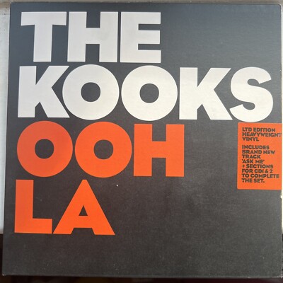 THE KOOKS - OOH LA.  2006 7 ZOLL SINGLE AUF SCHWERGEWICHT VINYL.  TOP ZUSTAND.