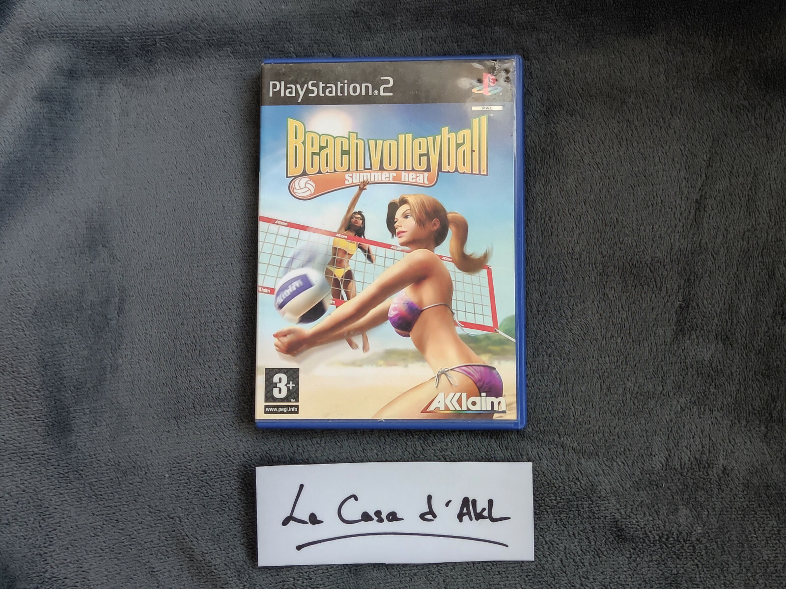 Summer Heat Beach Volleyball sans notice sur Playstation 2 PS2 FR TBE
