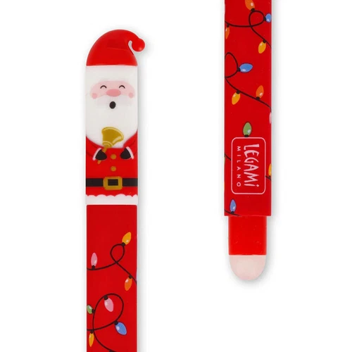 Neu Legami Set Weihnachten mit 3 löschbaren Gelstiften Santa Claus Reindeer Elf - Bild 5 von 17