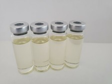 15ml Clear Vials + , 20mm Silver Crimp Caps & Rubber Plugs**** 500 PIECES****