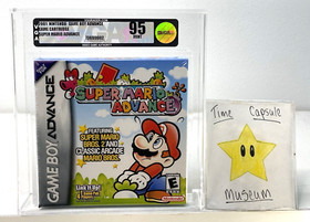 Super Mario Advance Set 1 2 3 4 Nintendo Game Boy GBA New 2001 Sealed VGA Graded