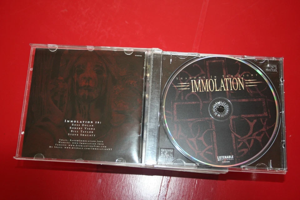 IMMOALTION-" SHADOWS IN THE LIGHT" CD 1ST PRESS 2007 - Bild 2 von 3