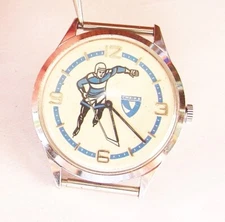 RARE Collectible SOVIET RUSSIAN Mechanical Watch CHAIKA (CHAYKA CHAJKA) Hockey
