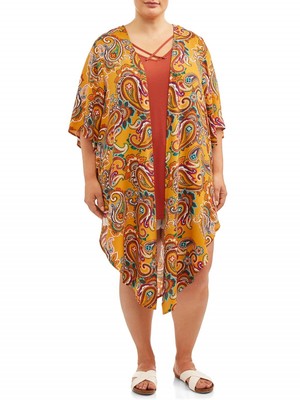 Sky Women's Plus Size Paisley Printed 