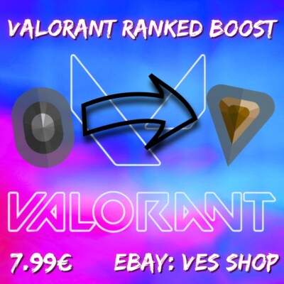 Von Eisen auf Bronze in nur einer Woche!   Valorant Account Boost