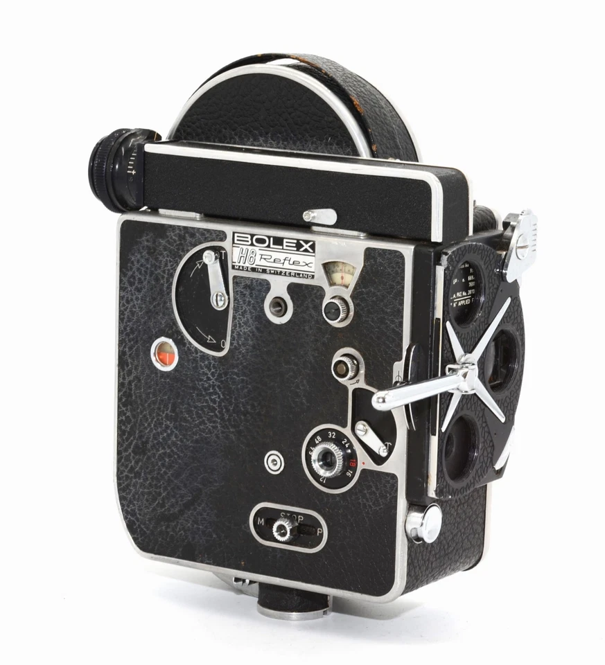 [CASI COMO NUEVO++] Cuerpo de cámara de película Bolex H8 Reflex 8 mm Japón enviar #L18 Foto 2 de 4