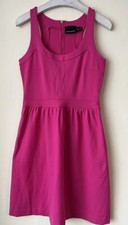 CYNTHIA ROWLEY hot pink Cerise dress size S UK 8