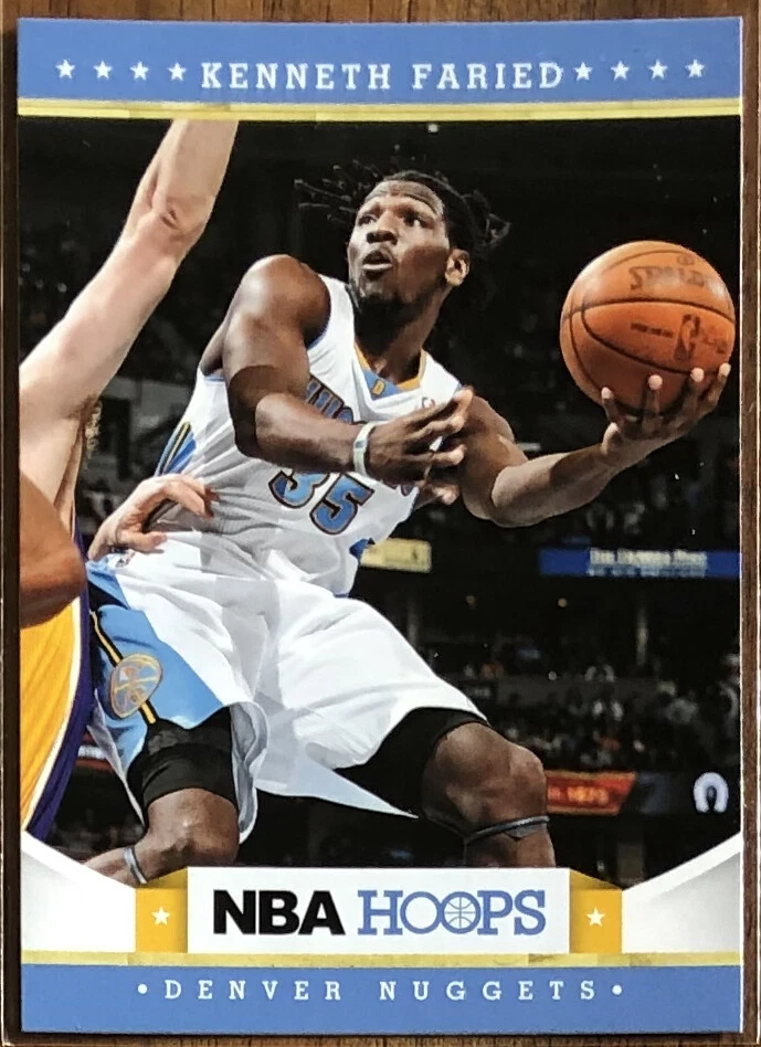 2012-13 KENNETH FARIED NBA HOOPS ROOKIE CARD!