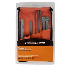 Chainsaw Field Sharpening Kit PowerCare, 4 Files Guide Field Carry Case