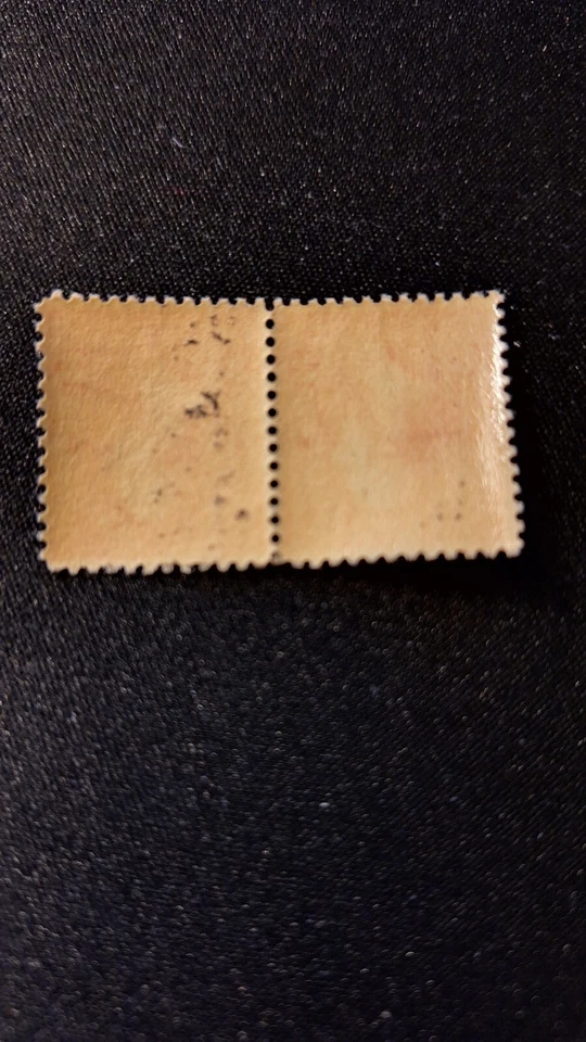 Марки США, Скотт No248, пара H., розовые, 2 цента, M/VF/NH, Вашингтон, духи 12 - Изображение 2 из 2