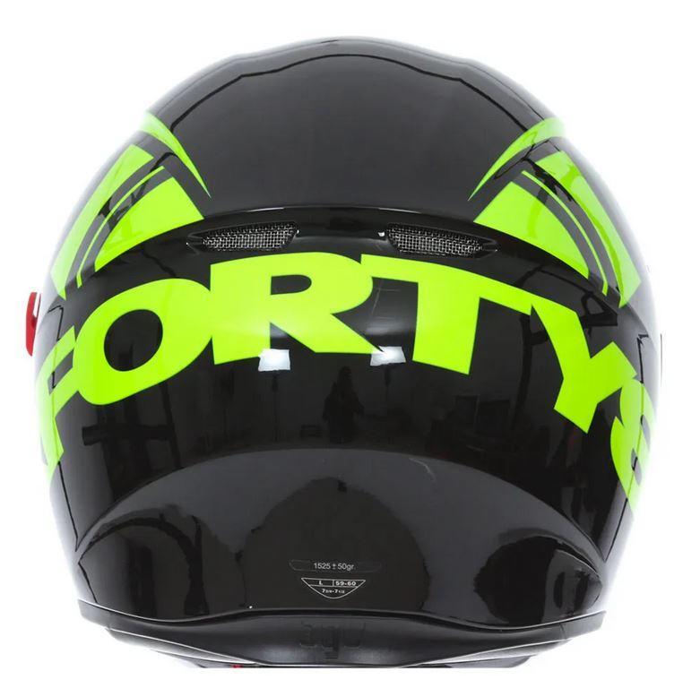 Full Face Helmet AGV K-3 K3 SV K3-SV TOP PLK Solun 46 Black Yellow