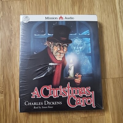 A Christmas Carol by Charles Dickens Audio Book CD Read by Simon Vance SEALED