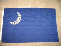 3x5 Fort Moultrie Liberty Crescent Moon Letter Flag 3'x5' Banner 3x5 Fort Moultrie Liberty Crescent Moon Letter Flag 3'x5' Banner