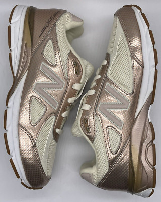 New Balance 990v4 Gold KJ9902KG Size 5 M NWOB Lifestyle Running ENCAP Classic
