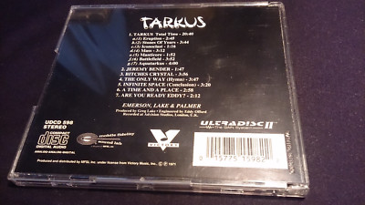洋楽 ELP Tarkus 24K Gold CD MFSL ULTRADISC II Tarkus by Emerson