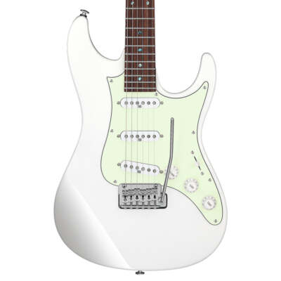 Ibanez LM1 Luca Mantovanelli Signature Electric Guitar w/ Case - Luna White