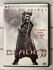 Blade II DVD, 2002, WS, Region 1 . New Line Platinum Series Pre-Owned Tested