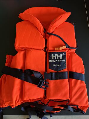 rettungsweste Schwimmweste Helly Hansen Navigare Top Zustand 90+ Kg 100N
